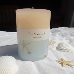 キャンドル hana 受注製作】ボタニカルキャンドル(幸せの四つ葉の