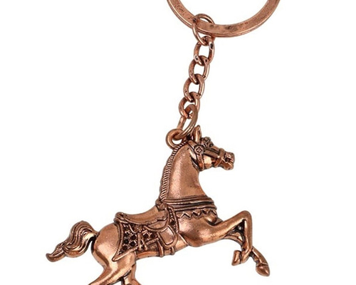 馬キーホルダー 9色 馬キーホルダー ファッション レザー PU 馬キーホルダー