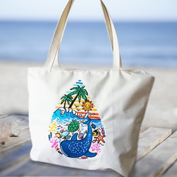 DIY工具柄の刺繍エコ/トートバッグ【防水・撥水生地】 トートバッグ