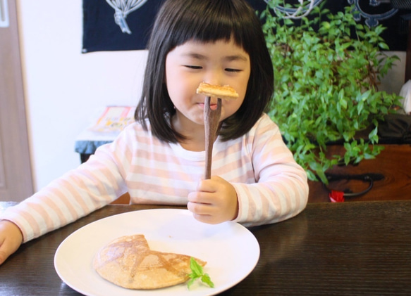 古代小麦のホットケーキ（有機アインコーン100%） 3枚目の画像