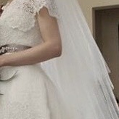 Honeyさまオーダー品アレンソンレースのジレ ヘッドドレス 