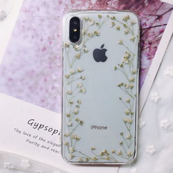 押し花ケース iPhone/Galaxy/Xperia対応可能 2枚目の画像