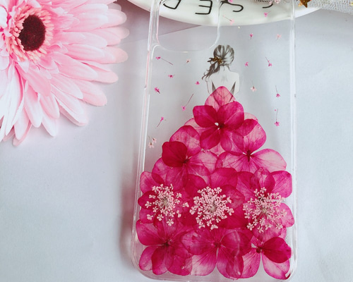 そぁ様♡ご確認用 押し花ケース オーダー yuka様♡ご確認用 押し花ケース スマホケース オーダー