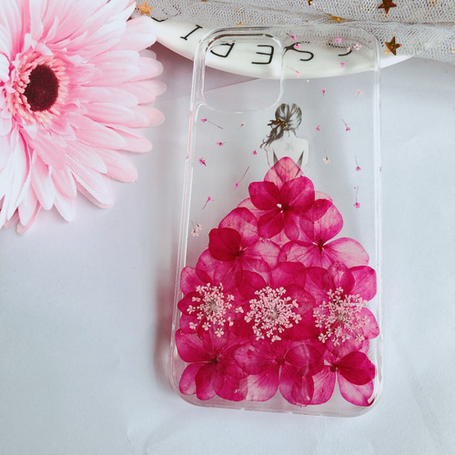 そぁ様♡ご確認用 押し花ケース オーダー yuka様♡ご確認用 押し花ケース スマホケース オーダー