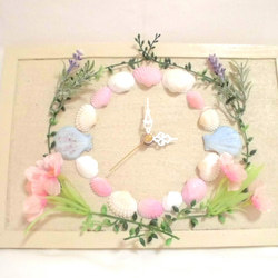 botanical clock : lavender cherryblossoms 1枚目の画像