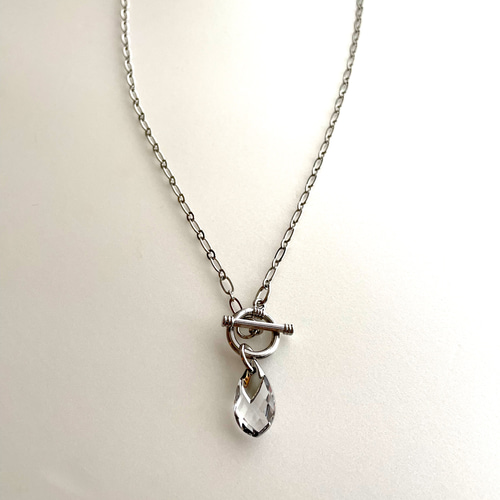 ♡早い者勝ち♡ SWAROVSKI 3way ネックレス スワロフスキー マンテル ロングチェーンネックレス Y字
