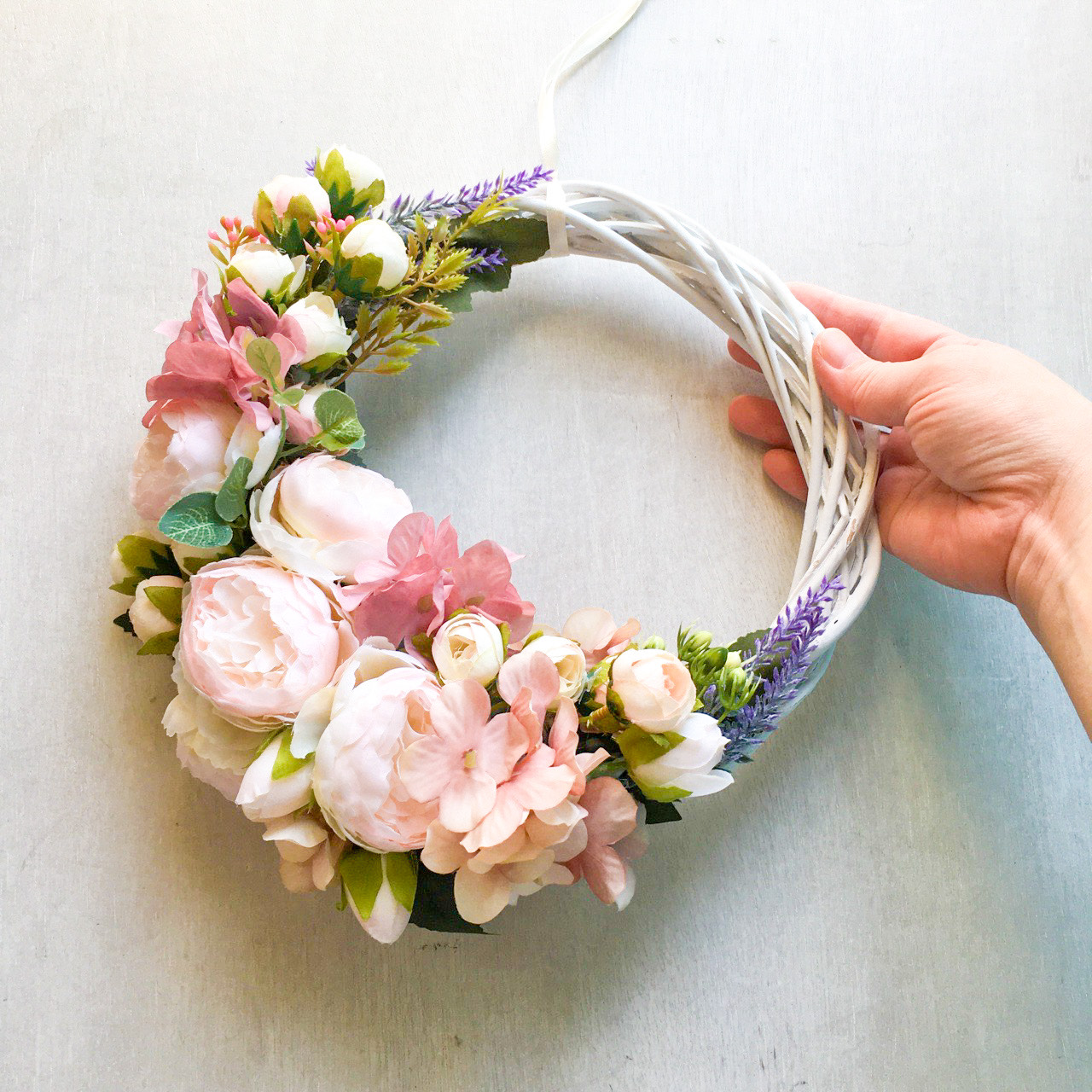 ◇ハーフリース◇ナチュラル◇プレゼント ◇ベリーたっぷりハーフリース◇ニュアンスカラーのフレンチシャビーな