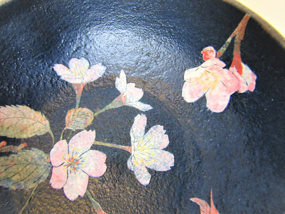 片口盛り鉢　紅山桜 7枚目の画像