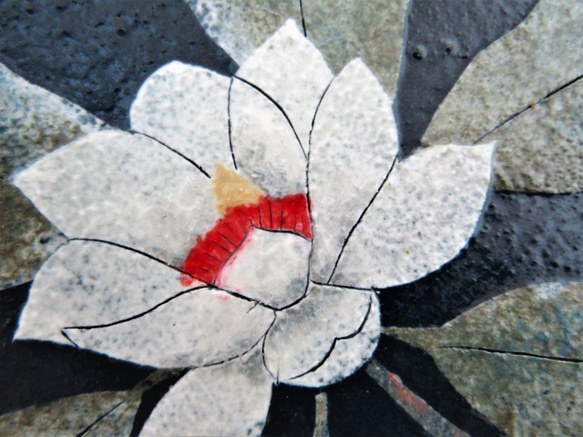 ねこたま様専用ページ　盛り皿鉢 受咲き大山蓮華 5枚目の画像