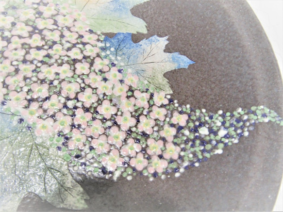 盛り皿・柏葉紫陽花（かしわばあじさい） 4枚目の画像