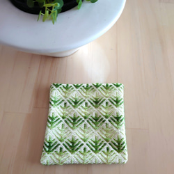 M様オーダー作品」こぎん刺しのテーブルセンターマット ランチョン