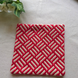 M様オーダー作品」こぎん刺しのテーブルセンターマット ランチョン