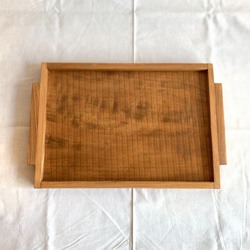 木製カフェトレー　古材風　ハンドメイド　RＰ 5枚目の画像