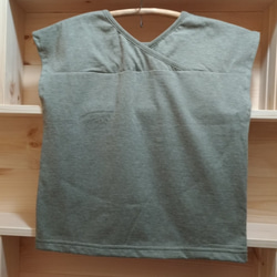 『夏の福袋』オーガニックcottonニットセットアップフレンチスリーブシャツ＆ショートパンツ（80cm～120cm） 4枚目の画像