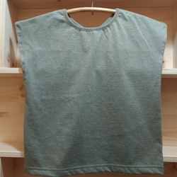 『夏の福袋』オーガニックcottonニットセットアップフレンチスリーブシャツ＆ショートパンツ（80cm～120cm） 5枚目の画像