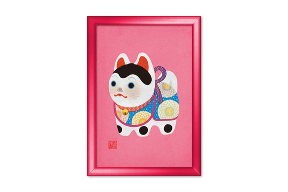 「狛犬」ポストカード 1枚目の画像