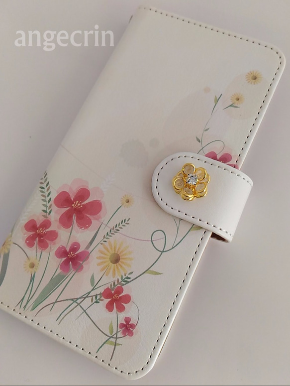 【人気デザイン】そよ風と小さなお花　選べるクリスタルフラワー　 2枚目の画像