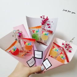 【just for you】軟糖甜筒、活動送禮、婚禮小物、甜筒花束 第1張的照片