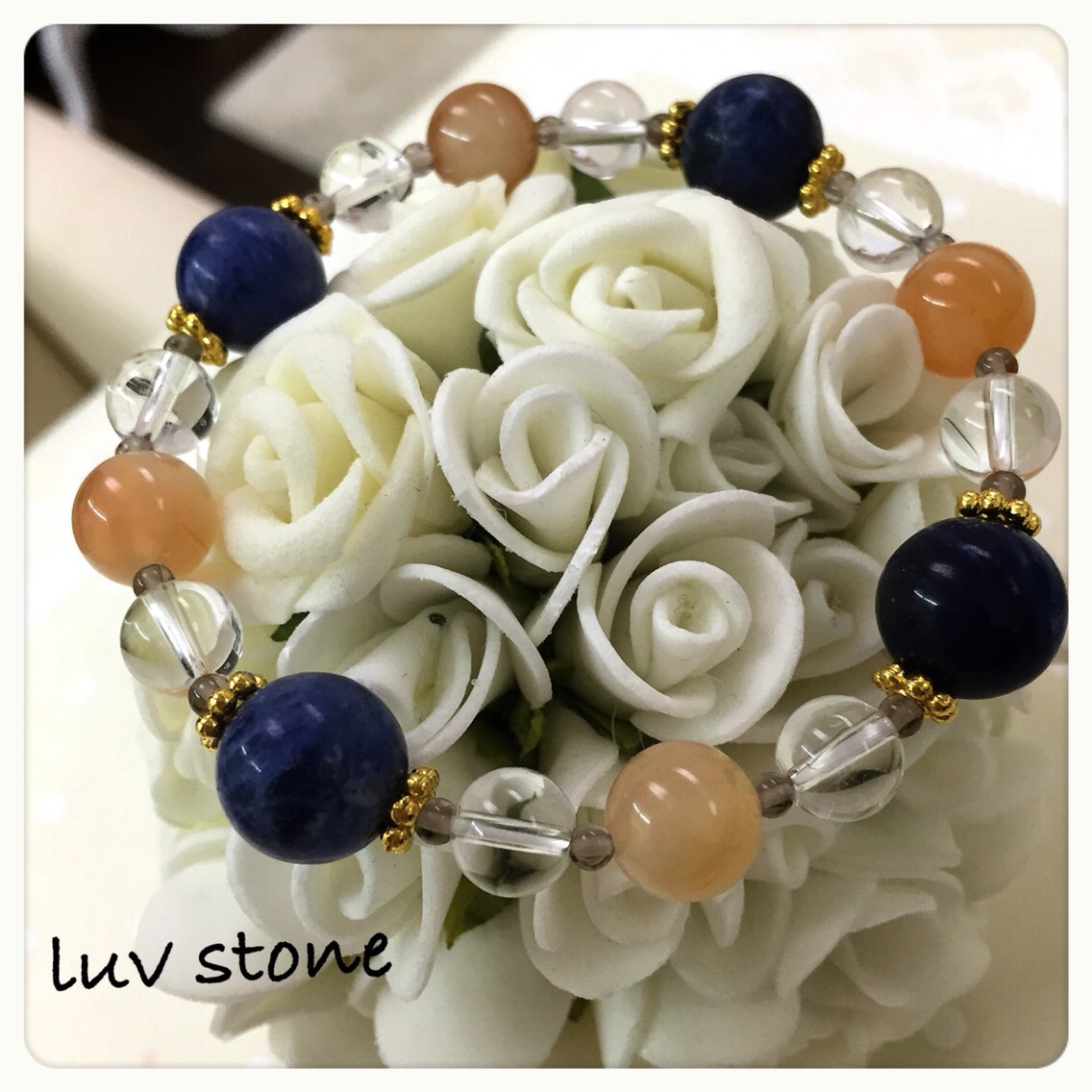 天然石ブレスレット 4,400円