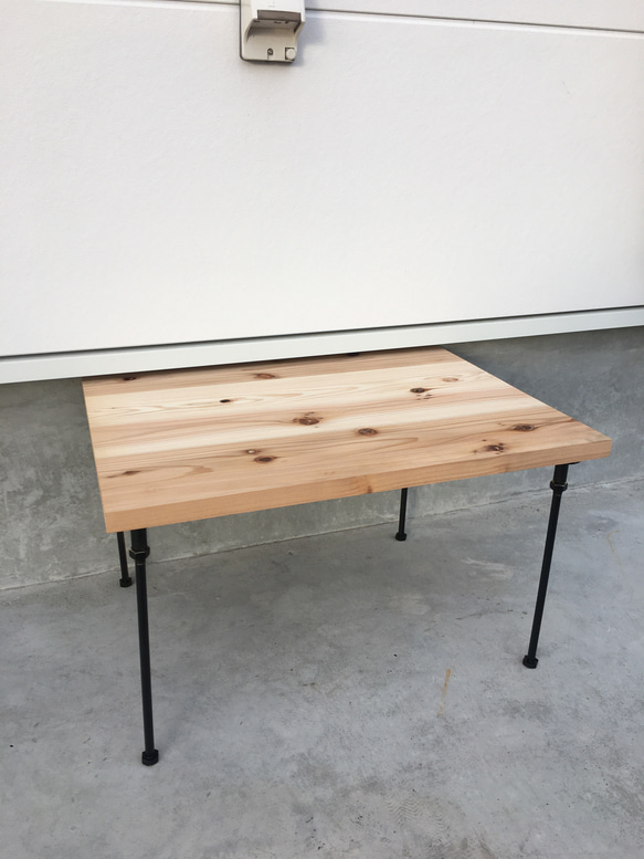 オリジナルテーブル　お洒落アイアンカフェテーブル　インスタ映え 1枚目の画像