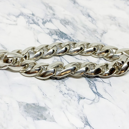 solid chain》チェーンブレスレット｜silver925・喜平チェーン