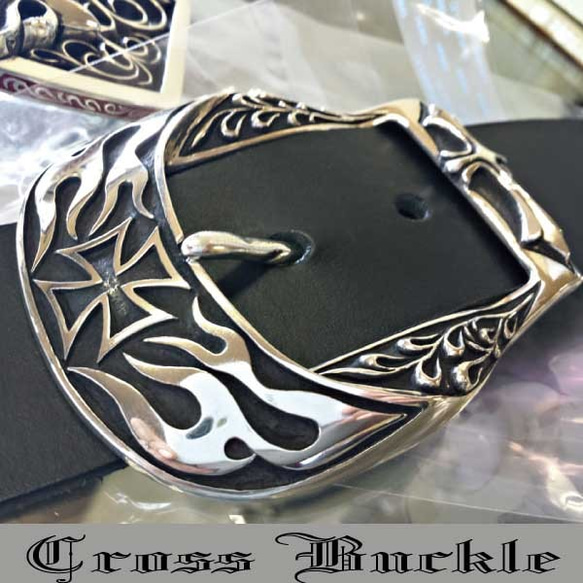 cross sigil》クロスバックル|silver925・鏡面+燻し cross sigil》クロスバックル|silver925・鏡面+燻し