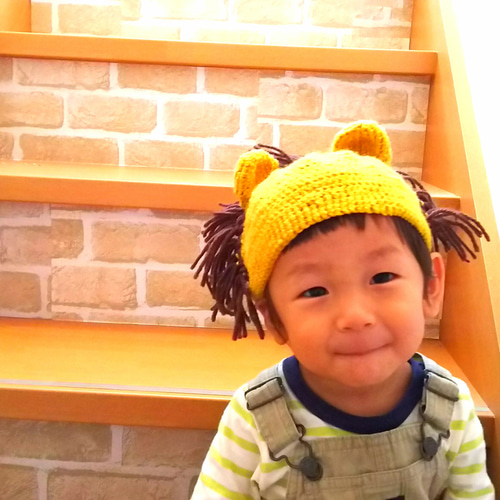 送料無料〉なりきり☆ライオン帽子 帽子(ベビー・キッズ) きのぴ