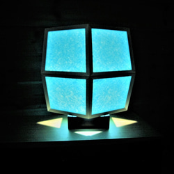インテリア照明　翠玉　RK12TF-2　菱形１２面体　テーブルライト 8枚目の画像
