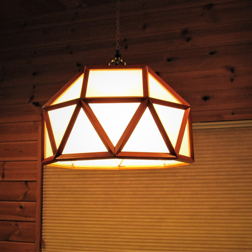 インテリア照明 光映 S4DHP-23 正四角台塔反柱 ペンダントライト