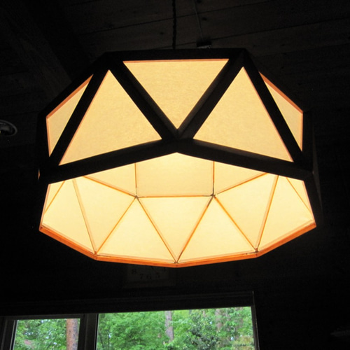 インテリア照明 光映 S4DHP-23 正四角台塔反柱 ペンダントライト