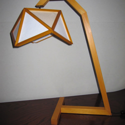 インテリア照明　三角傘　S20KF-1　正２０面体　デスクライト 3枚目の画像