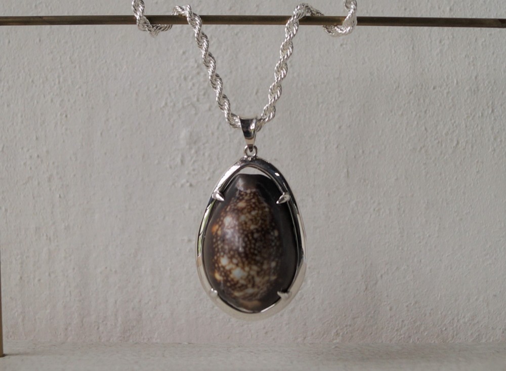 タカラガイ ネックレス ④　HFR-05