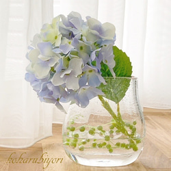 まるで本当の紫陽花みたい!大輪の紫陽花が美しいアーティフィシャル（造花）アレンジ まるで本当の紫陽花みたい!大輪の紫陽花が美しいアーティフィシャル