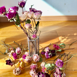 　✴︎受注製作✴︎フローラガラスの花瓶★Flora flower vase M 4枚目の画像