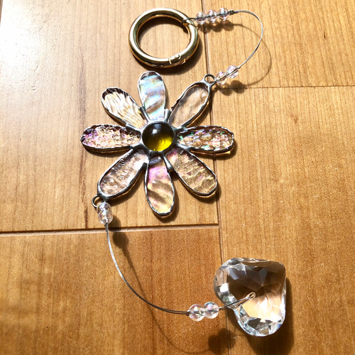 マーメイドのサンキャッチャー プリズムのステンドグラス 宝石の マーメイドのサンキャッチャー プリズムのステンドグラス 宝石の