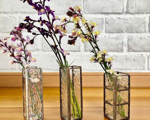 Chopard アクリル？　ガラス？ 花瓶 一輪挿し ショパール CHOPARD クリスタルカット 花瓶 ブルー 一輪挿し