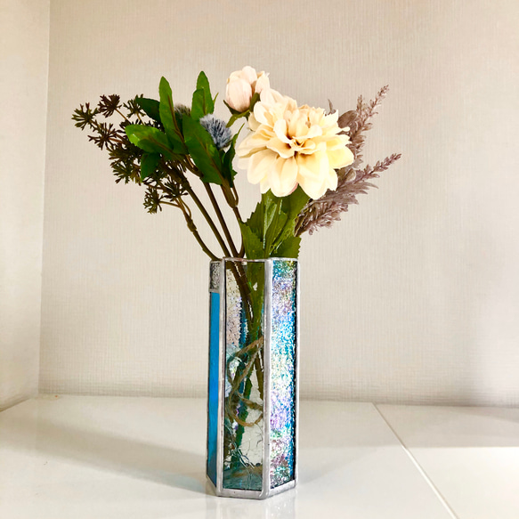 ウランガラス 一輪挿し 一輪挿し 花瓶 アンティーク ウラン ガラス グラス カスタード レア