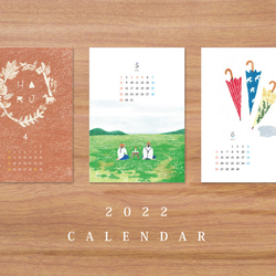 2022　壁掛けカレンダー 3枚目の画像