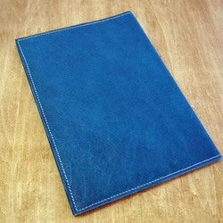 ノートカバー(A5)　青緑 1枚目の画像