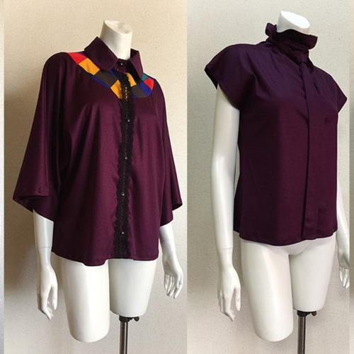 1点もの・デザイン画付き】テレコニットゆったりロングフレアー  