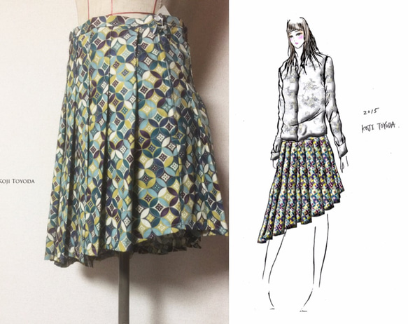 ⭐︎美品⭐︎self-portrait UK6 US2 プリーツアシメスカート ⭐︎美品⭐︎self-portrait UK6 US2 プリーツアシメスカート