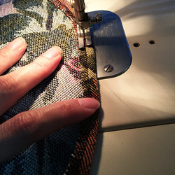 【1点もの・デザイン画付き】ゴブラン織りアシメトリー湾曲ワンピース（KOJI TOYODA） 6枚目の画像