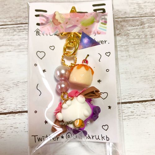 オーダー品⭐︎ハンドメイド　フェイクスイーツ　キーホルダー　チャーム オーダーメイド♢フェイクスイーツ キーホルダー キーホルダー