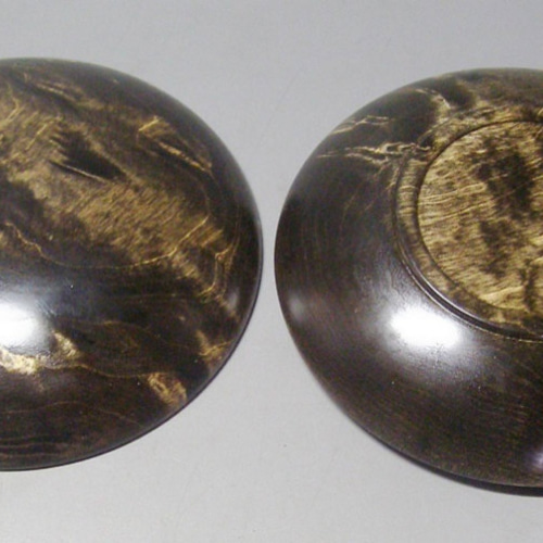 楓斑杢黒漆染めミニ食籠 香盒にも その他インテリア雑貨 natumenomi