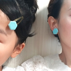 選べる♪おそろいイヤリング&ピアス&ヘアゴム&ヘアピン 4枚目の画像