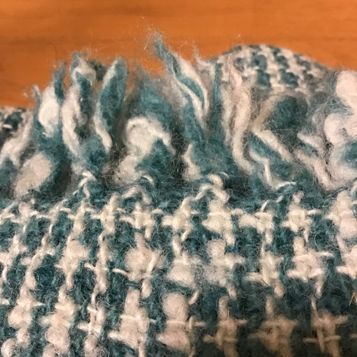 ziiin 稀少品 ホームスパン ウールツイードマフラー ziiin 稀少品 ホームスパン ウールツイードマフラー