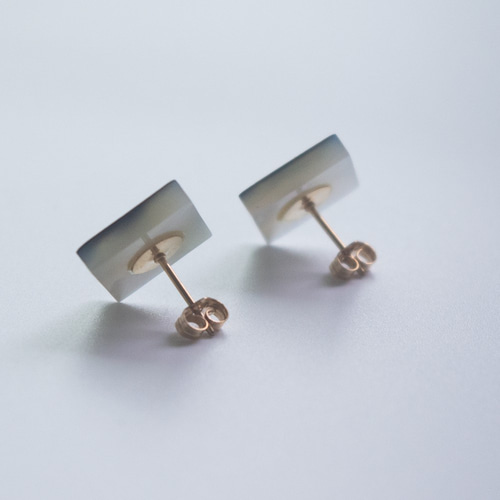 [期間限定セール]ピアス　両耳　白蝶貝　螺鈿 楽天市場】揺れる 真珠貝 フックピアス 2P 両耳用 シルバー925