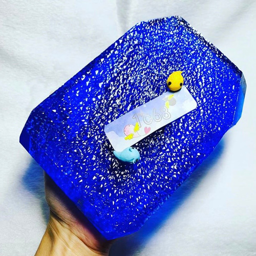 シベリアンブルークォーツ インゴット1kg 【公式通販】