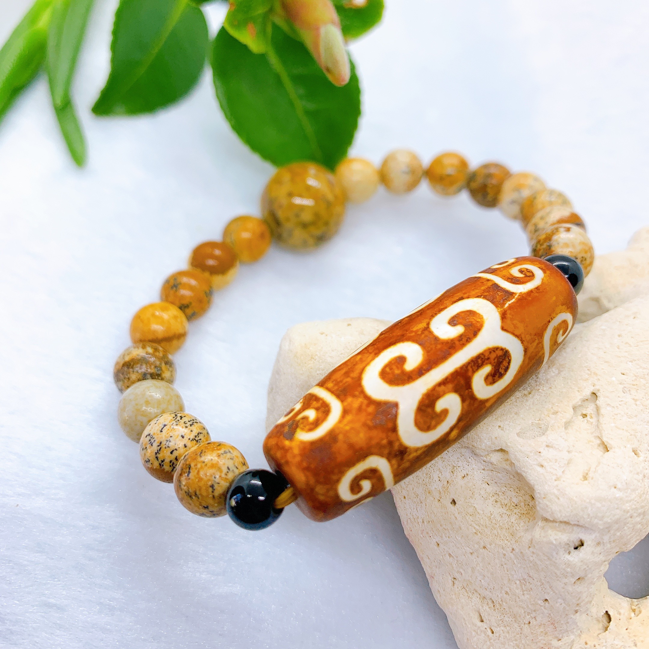 恋のお守り☆如意天珠☆回紋珠☆