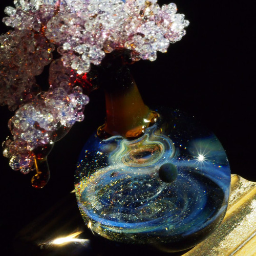 世界樹のサクラ」 宇宙 ガラス その他インテリア雑貨 S.J.B.works 通販